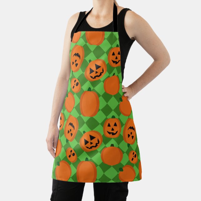 Halloween Pumpkins Apron (Insitu)