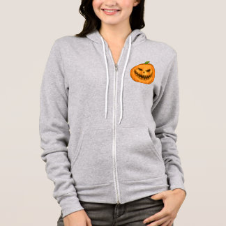 Halloween Pumpkins & Candy Zip Hoodie