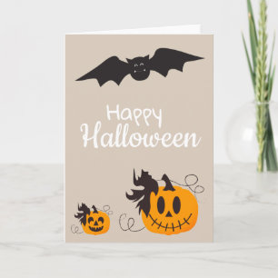 Halloween Pumpkins Card