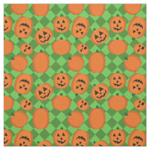 Halloween Pumpkins Fabric
