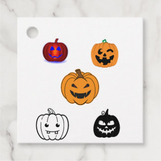 Halloween Pumpkins    Favour Tags