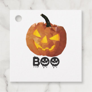Halloween pumpkins     favour tags