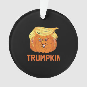 Halloween Pumpkins Funny Trumpkin Ornament