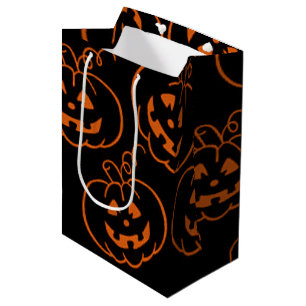 Halloween Pumpkins Jack-O-Lantern Gift Bag