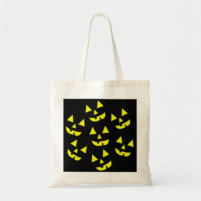 Halloween Pumpkins Jack O' Lantern Tote Bag (Front)