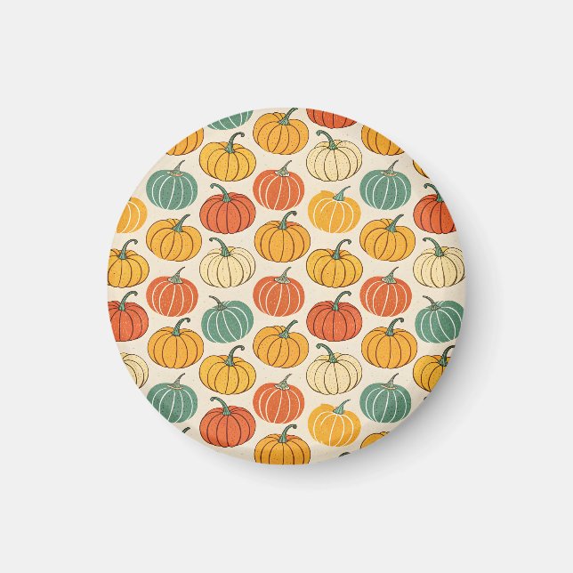 Halloween Pumpkins Magnet (Front)
