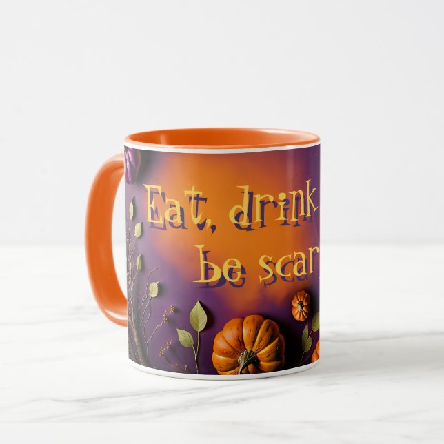 Halloween Pumpkins Mug (Front Left)
