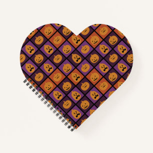 Halloween pumpkins notebook