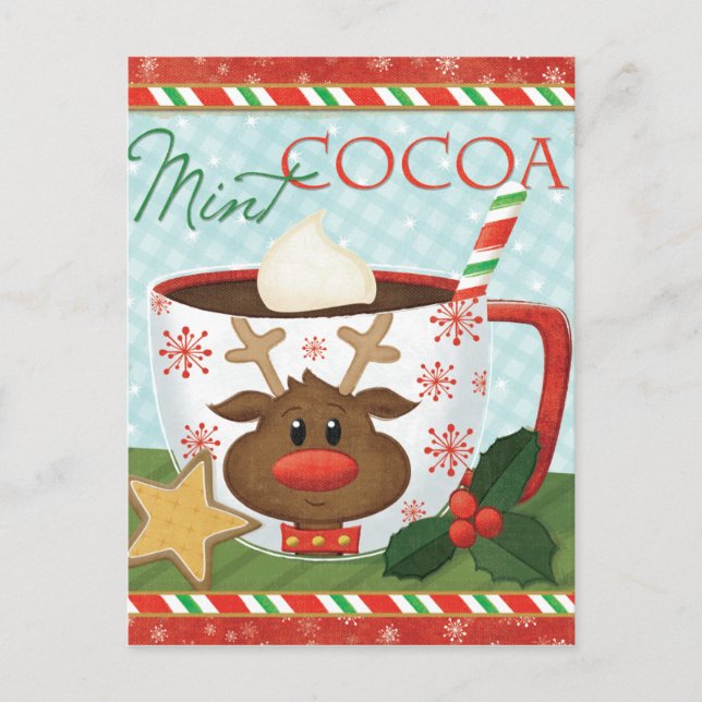 Halloween Pumpkins on Graveyard Postcard (Front)