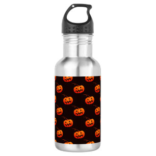 Halloween Pumpkins, Orange Pumpkins Trick Or Treat 532 Ml Water Bottle