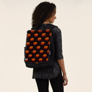 Halloween Pumpkins, Orange Pumpkins Trick Or Treat Backpack