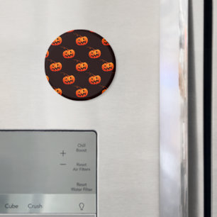 Halloween Pumpkins, Orange Pumpkins Trick Or Treat Magnet