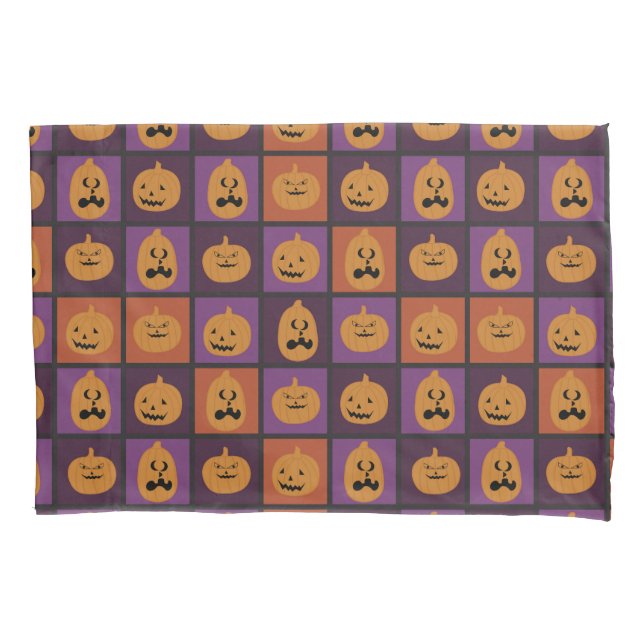 Halloween pumpkins pillowcase (Front)