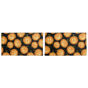 Halloween pumpkins pillowcase