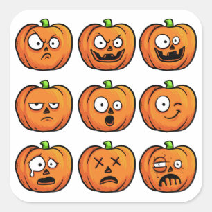 Halloween Pumpkins stickers 1