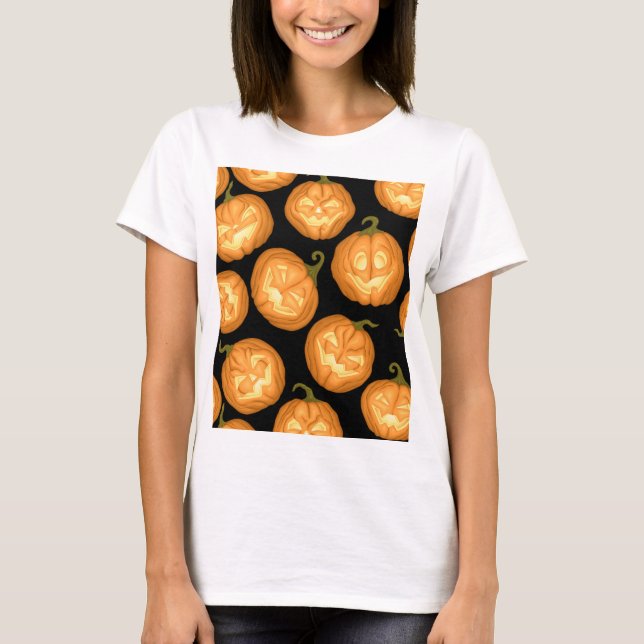 Halloween pumpkins T-Shirt (Front)