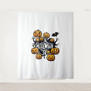 Halloween pumpkins          tapestry