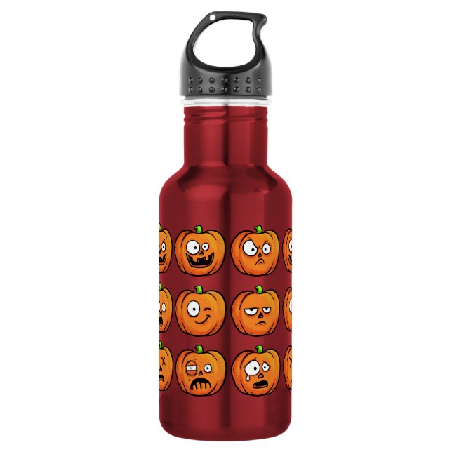 Halloween Pumpkins water bottles (Front)