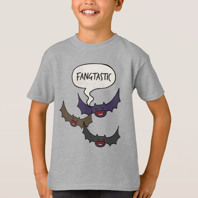 Halloween Pun: Fangtastic T-Shirt (Front)