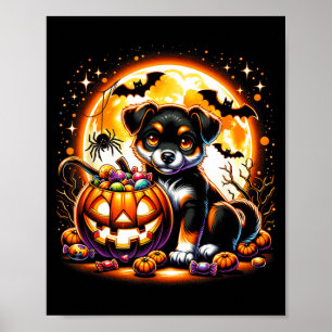 Halloween Puppy Dog T-Shirt5 Poster