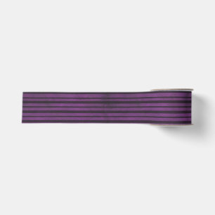 Halloween Purple and Black Striped Ribbon Grosgrain Ribbon