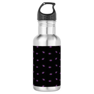 Halloween, Purple Eyes, Trick Or Treat, Boo 532 Ml Water Bottle