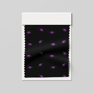 Halloween, Purple Eyes, Trick Or Treat, Boo Fabric
