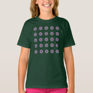 Halloween Purple Polka Dot Eyes T-Shirt