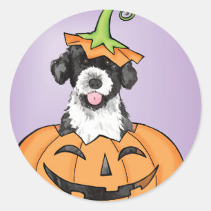 Halloween PWD Classic Round Sticker