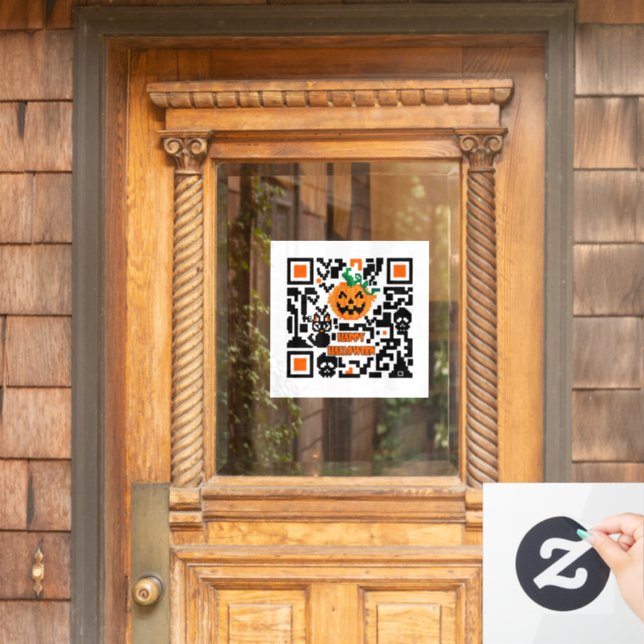 Halloween QR code (Home Door)