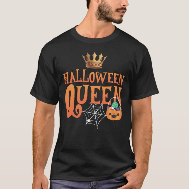 Halloween Queen Costume T-Shirt (Front)