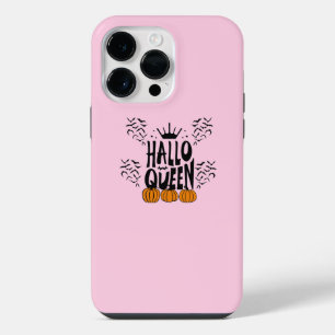 Halloween Queen, Halloqueen, Retro Halloween Art iPhone 14 Pro Max Case