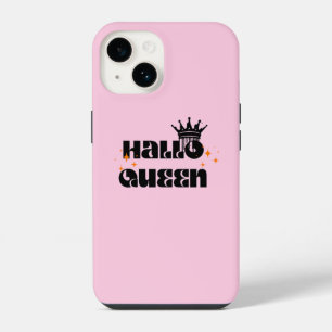 Halloween Queen, Halloqueen, Retro Halloween Art iPhone 14 Case