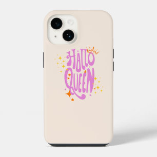 Halloween Queen, Halloqueen, Retro Halloween Art iPhone 14 Case