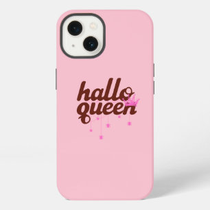 Halloween Queen, Halloqueen, Retro Halloween Art iPhone 13 Case