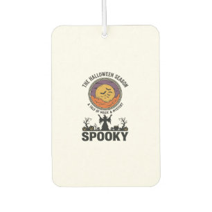 Halloween Queen Little Miss Retro Witch_1 Car Air Freshener