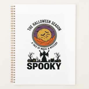 Halloween Queen Little Miss Retro Witch_1 Planner