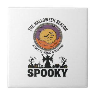 Halloween Queen Little Miss Retro Witch_1 Tile