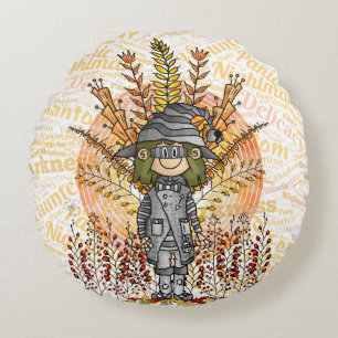 Halloween - Quinn Round Cushion