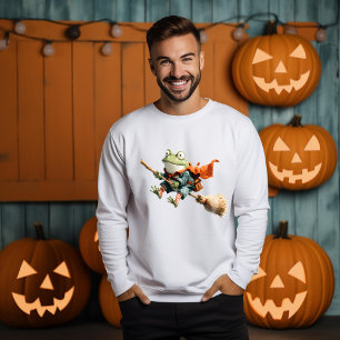 Halloween Quirky Frog Sweatshirt