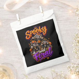Halloween Raccoons Spooky Feral Favour Bags
