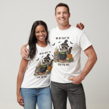 Halloween Racoon Wizard Funny Modern Tri-Blend