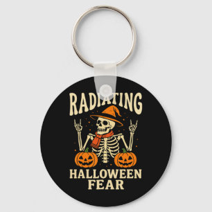 Halloween Radiology Nurse Key Ring