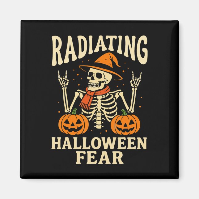 Halloween Radiology Nurse  Magnet (Front)