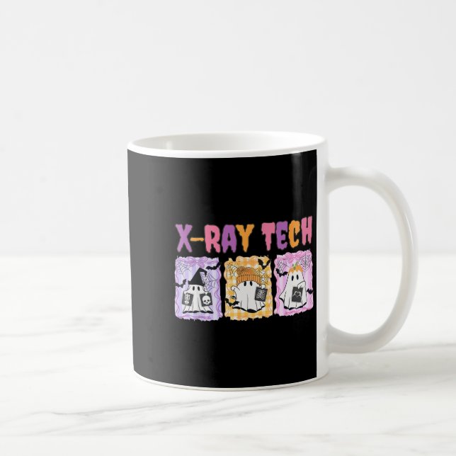 Halloween Radiology Rad Tech X-ray Technologist Gh Coffee Mug (Right)