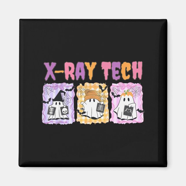 Halloween Radiology Rad Tech X-ray Technologist Gh Magnet (Front)