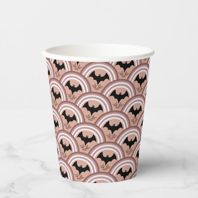 Halloween Rainbow Paper Cups (Front)