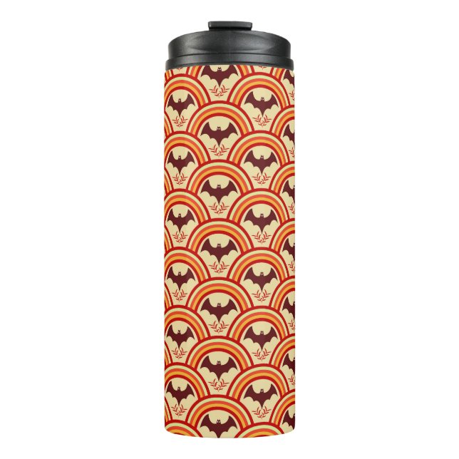 Halloween Rainbow Thermal Tumbler (Front)