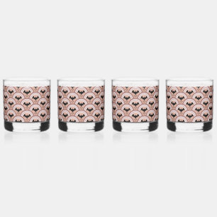 Halloween Rainbow Whiskey Glass