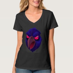Halloween Raven Face 2 T-Shirt